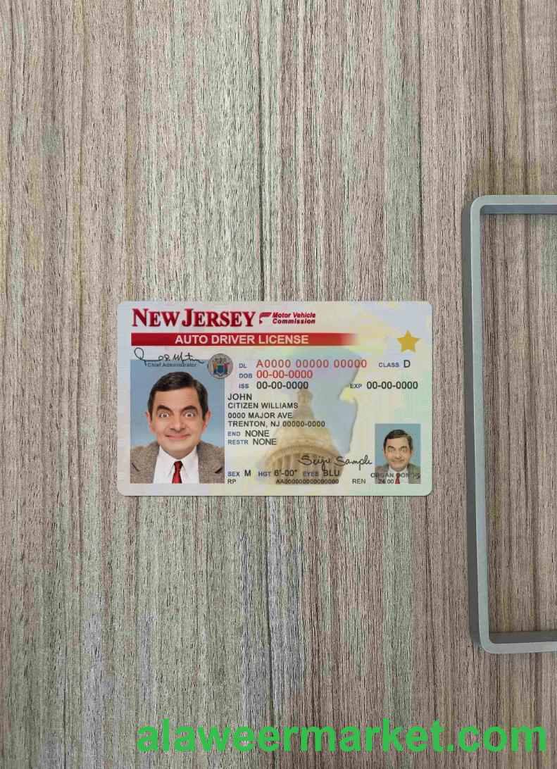 USA New Jersey DL photolook FRONT